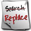 search replace